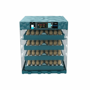 Incubadora automática para 256 huevos