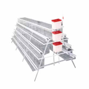 JAULA PIRAMIDAL PARA GALLINA PONEDORA