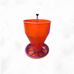 Comedero para Lechón de 15 kg con Separador Azul