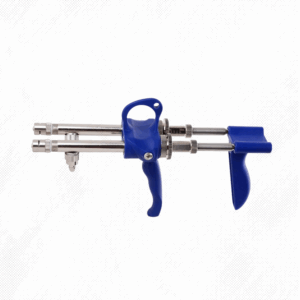 Jeringa Veterinaria Dual Automática de 2 ml