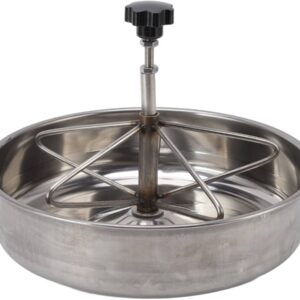 Comedero de Acero para Lechón de 25 cm